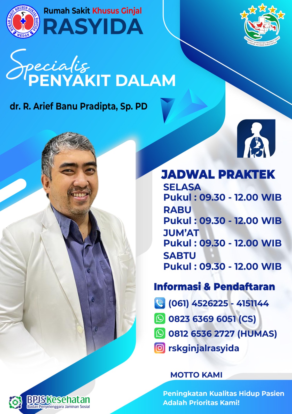 dr. R. Arief Banu Pradipta, Sp. PD